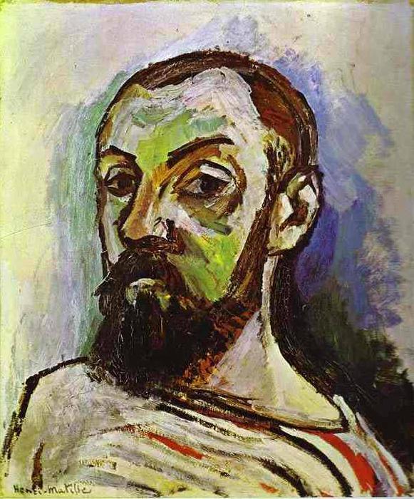 Henri Matisse Self Portrait in a Striped Tshirt